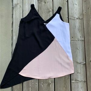 Bianca Nygard Tricolour Waterfall Tank Top Size Small